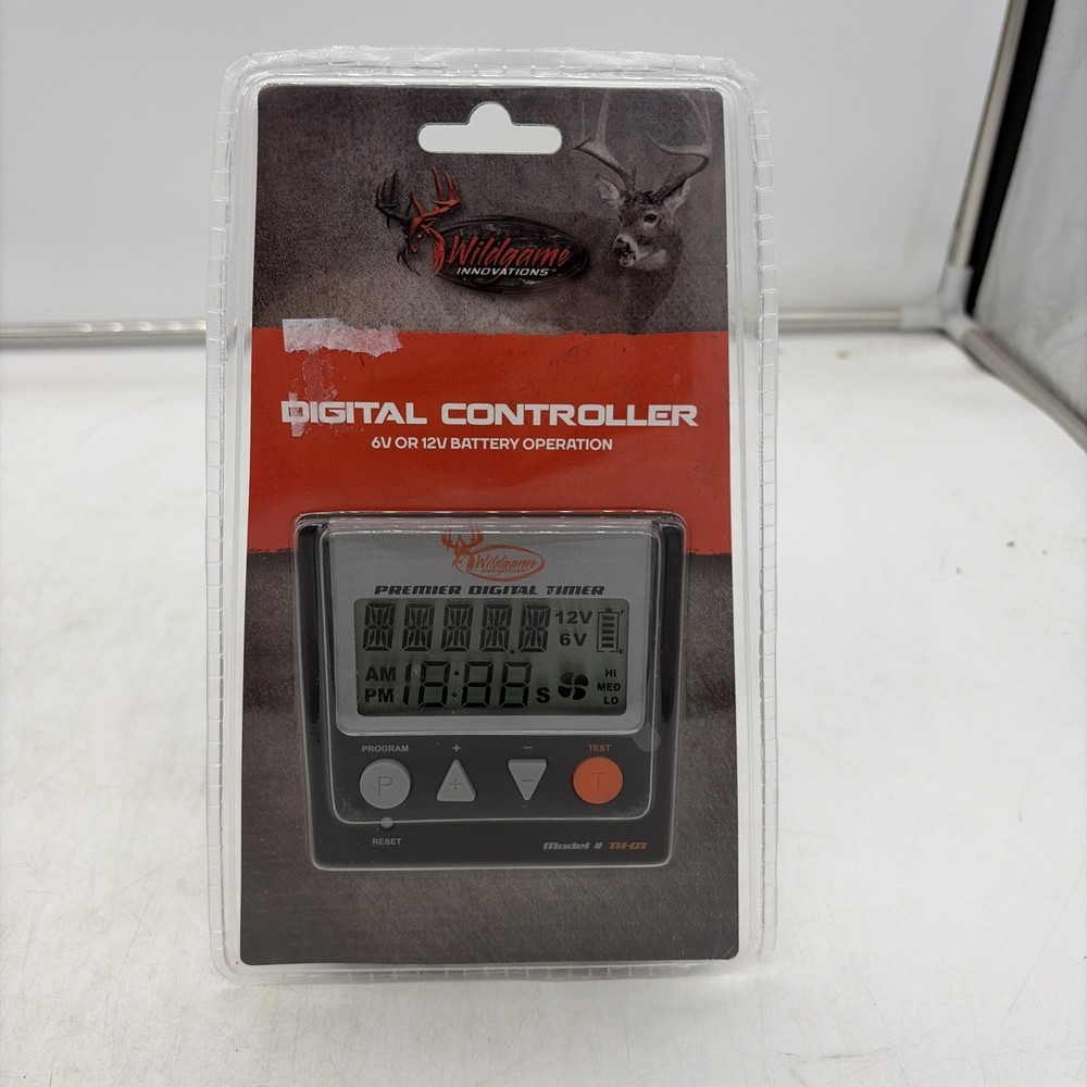 Wildgame Innovations Digital Controller Timer 6V or 12V Battery Operation  TH-DT