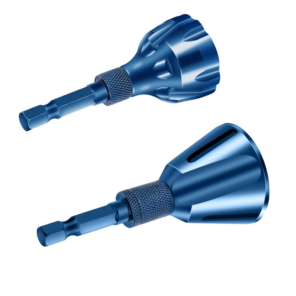 Drill Bit Deburring Chamfer Tool 1/4'' Hex Shank For Thread Repair Remove Burr