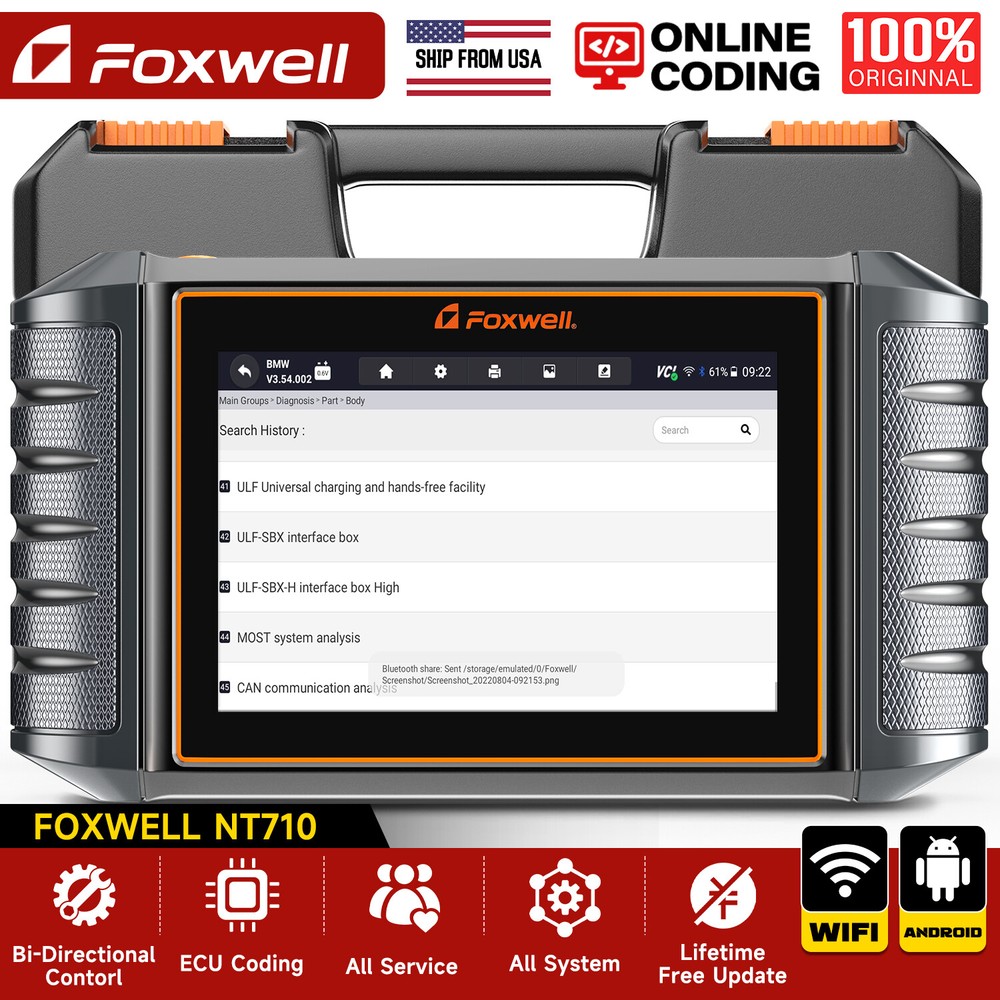 for BMW Bidirectional OBD2 Scanner Auto Diagnostic Tool E-CU Coding EPB Oil TPMS