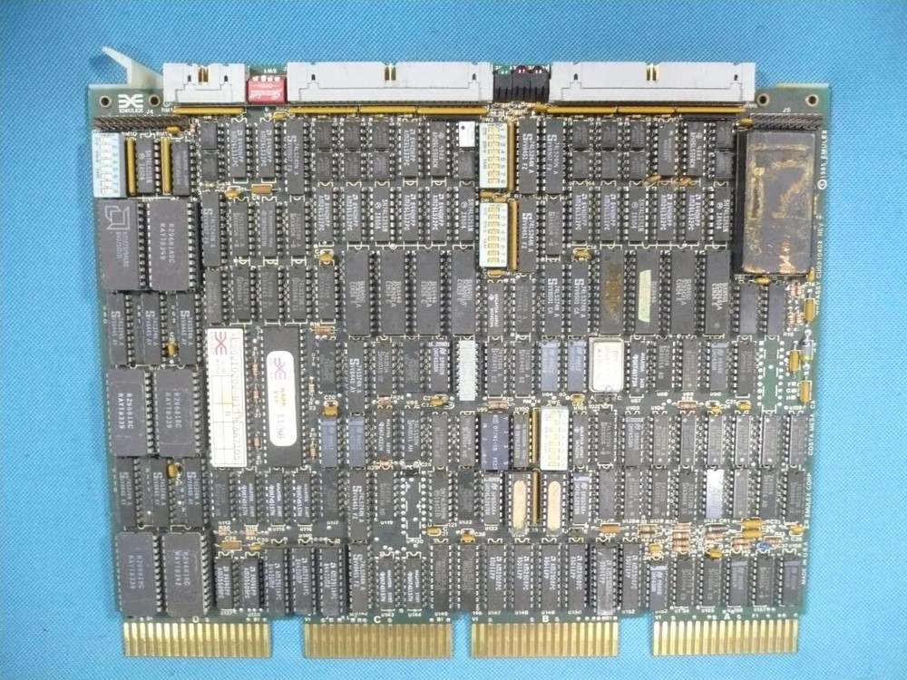 Emulex CU02 DHV11 DEC Digital Equipment Corp Board Module MicroVax Micro PDP Mux