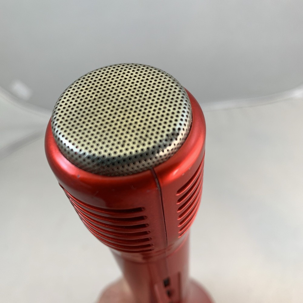 Samsonico Red Karaoke Microphone & Speaker Tested And Working!