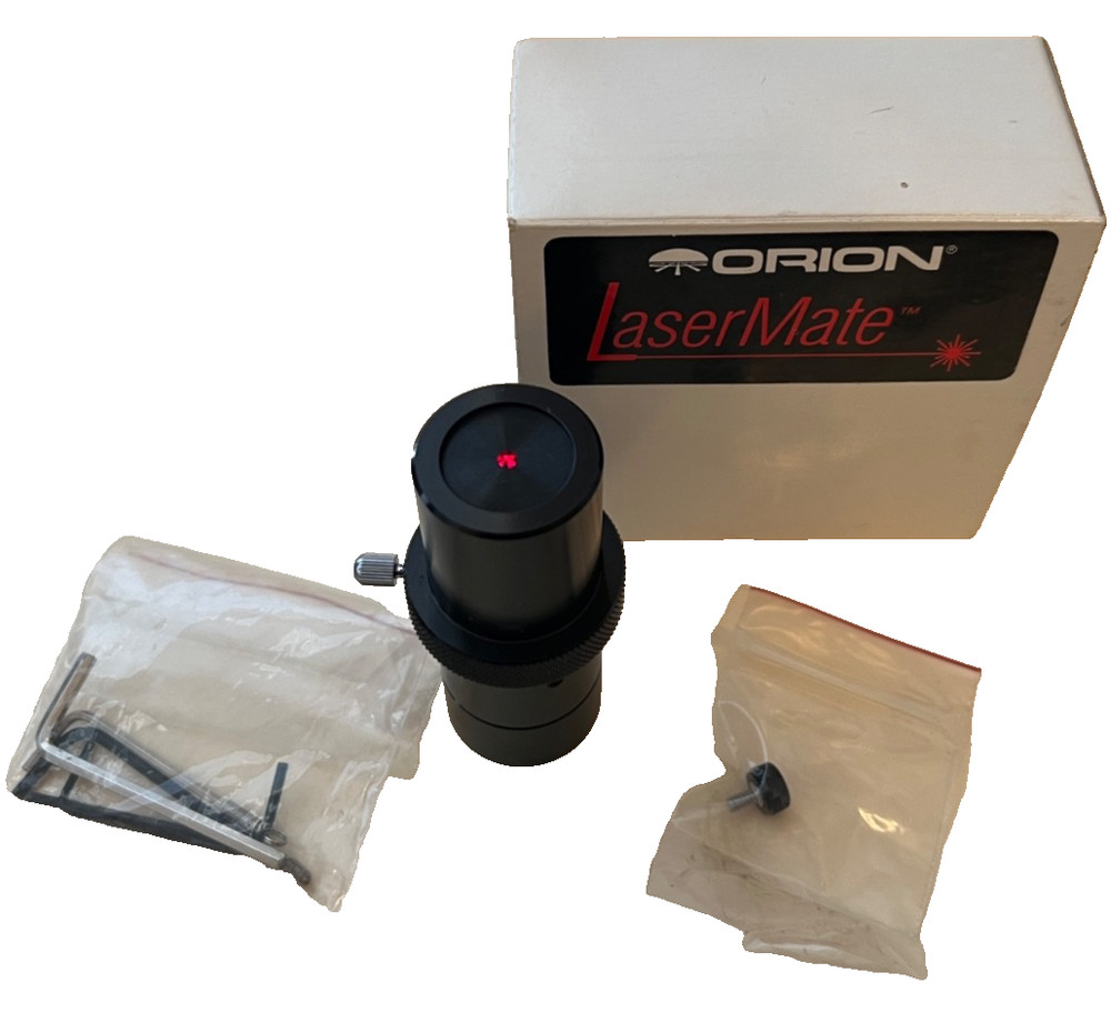 Orion LaserMate Collimeter #05680, Class 3A Red Laser Pointer-PreOwned-Exc Cond