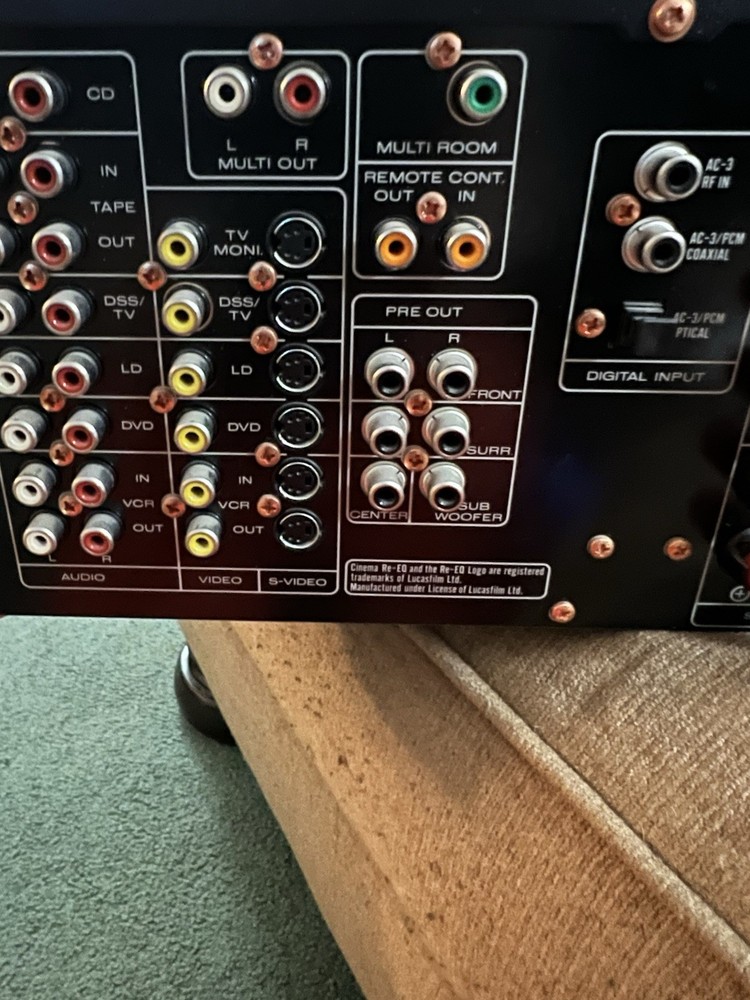 MARANTZ SR 780 Five Channel Surround Receiver-NOT WORKING VOLUME DIAL ISSUES