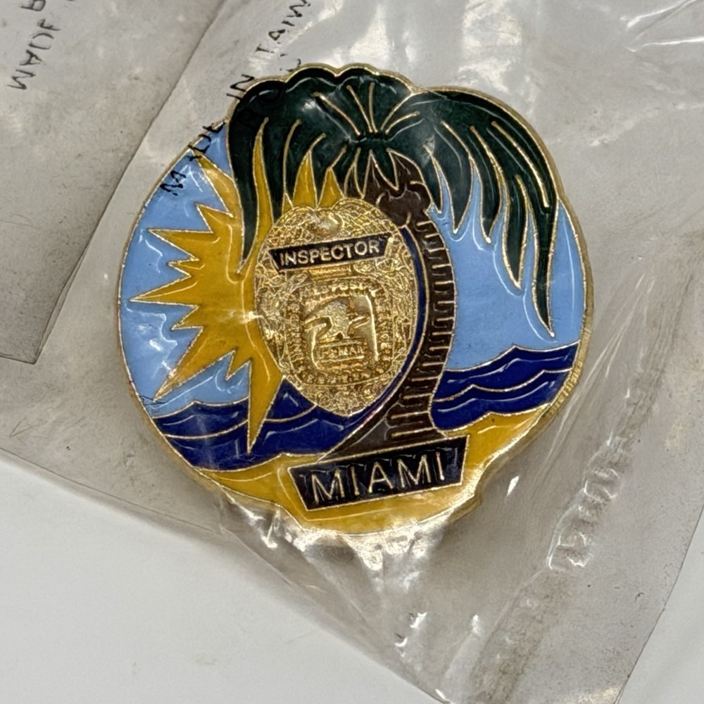 USPS Postal Inspection Service Inspector Pin Miami