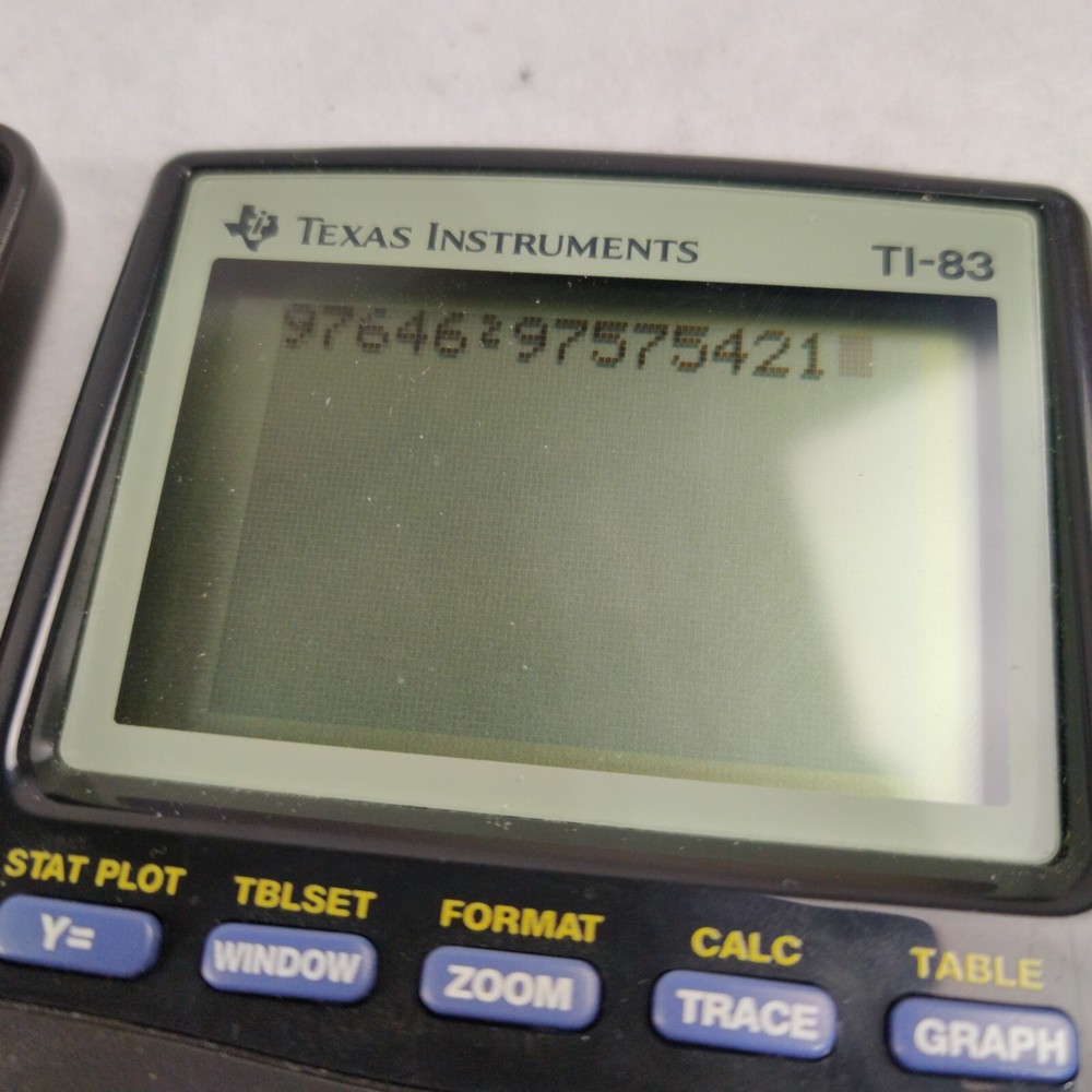 Texas Instruments TI-83 Graphing Calculator Used Tested