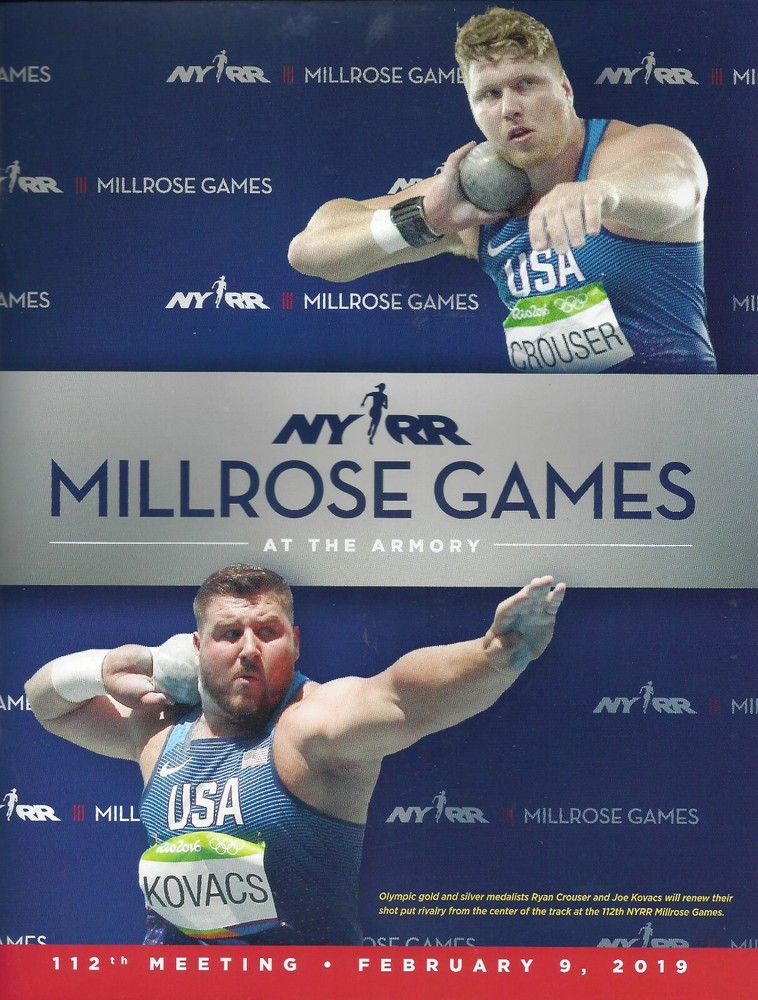 112th Millrose Games Program (Feb 8, 2019)