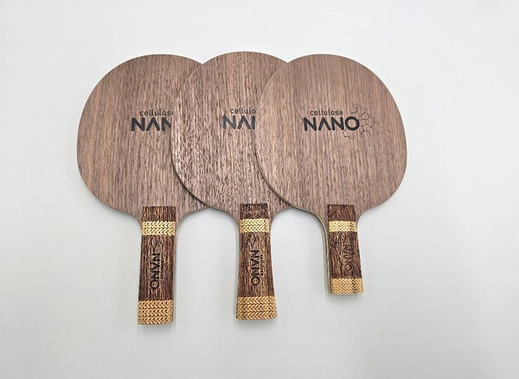 Handmade Table tennis racket : NANO cellulose