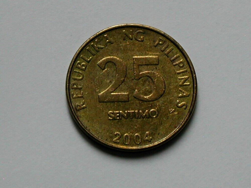 Philippines 2004 25 SENTIMO Coin