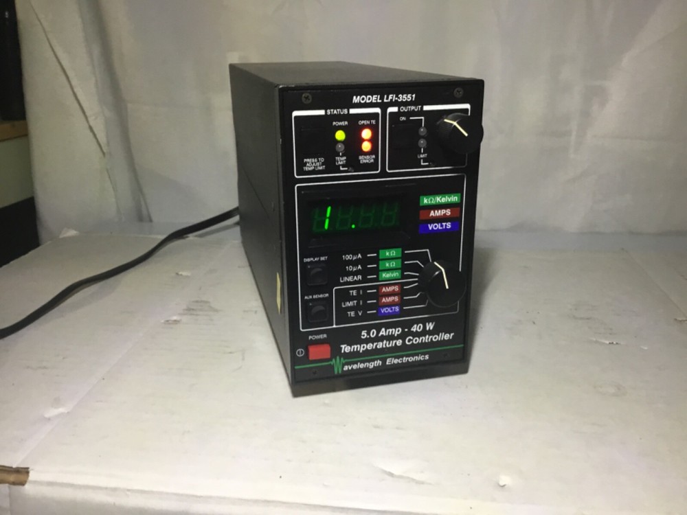 Wavelength Electronics LFI-3551 5.0 Amp 40W Temperature Controller