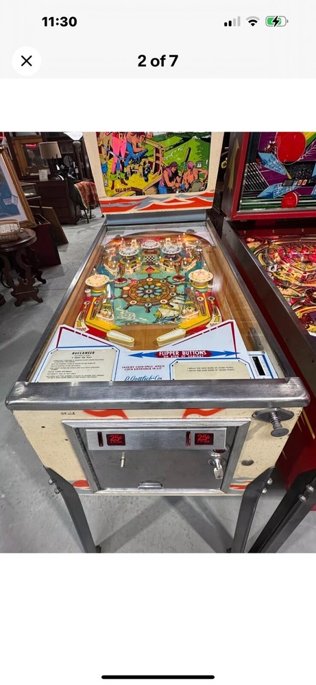 Buccaneer Pinball Machine