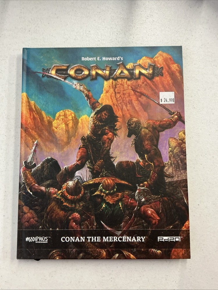 Modiphius Conan RPG Conan the Mercenary New Good Condition