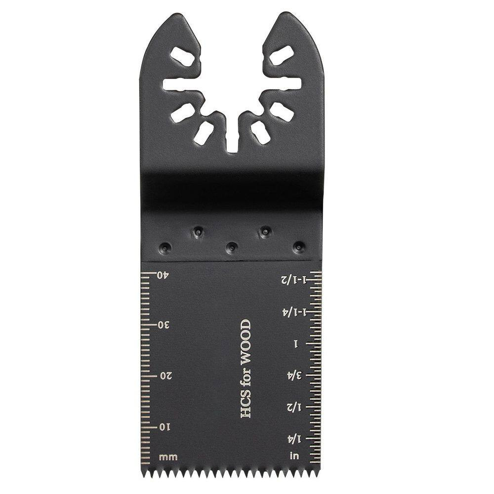 100 Pieces Oscillating Saw Blades, Quick Release Multitool Blades Kit, HCS Tool