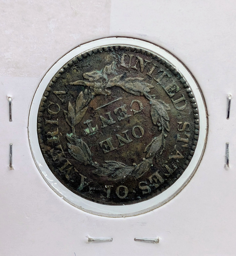1828- US Coronet Head Large Cent- XF Details