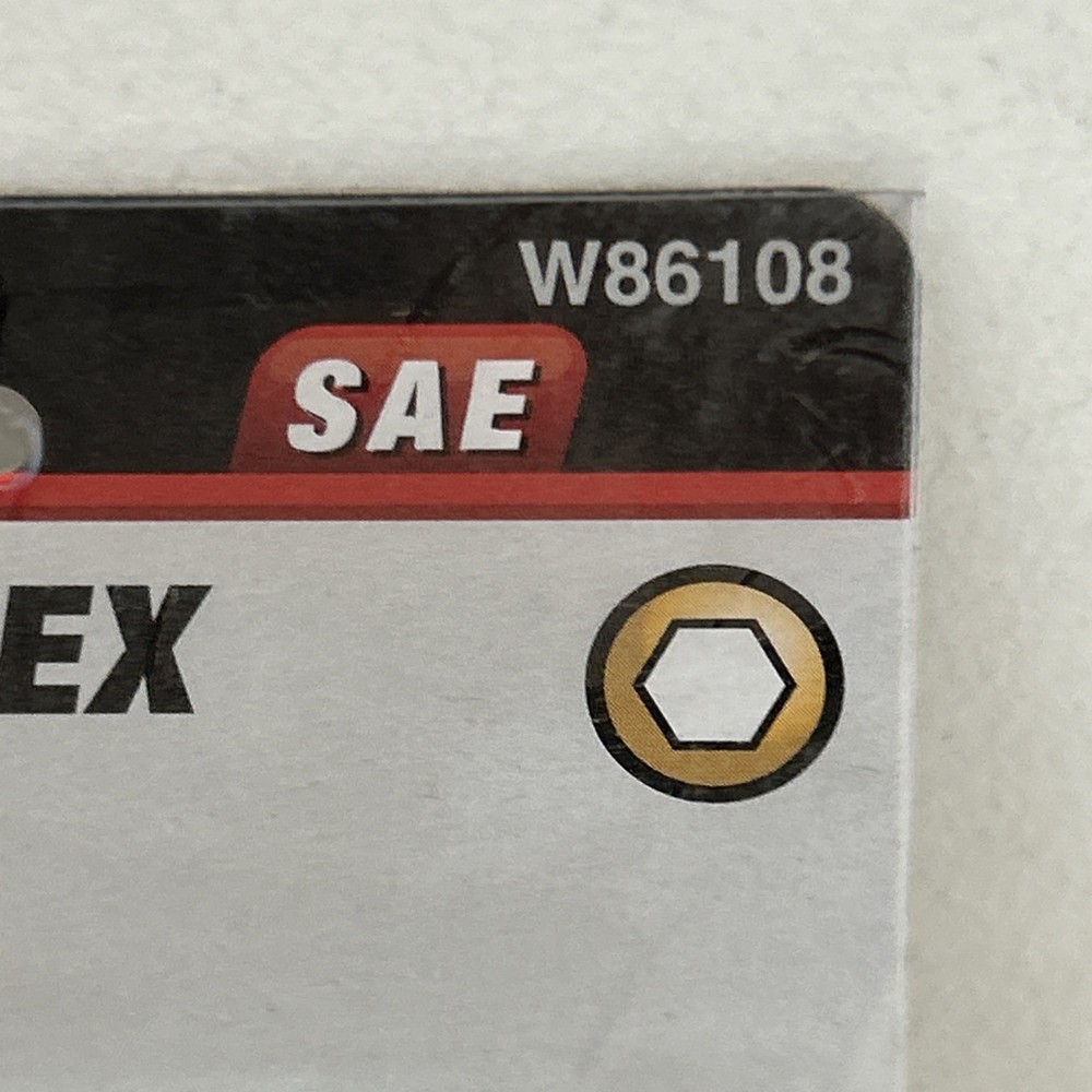 Performance Tool 5-Pc Offset Hex Key Set SAE, W86108, Low Profile