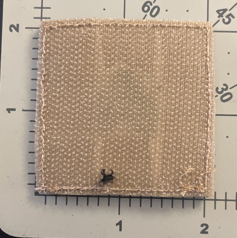 USMC E-5 SERGEANT SGT PATCH HOOK BACK