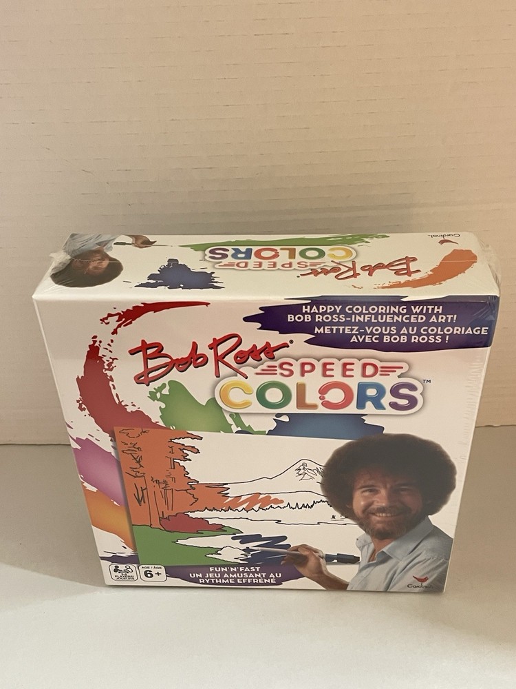Bob Ross Speed Colors Mint Sealed