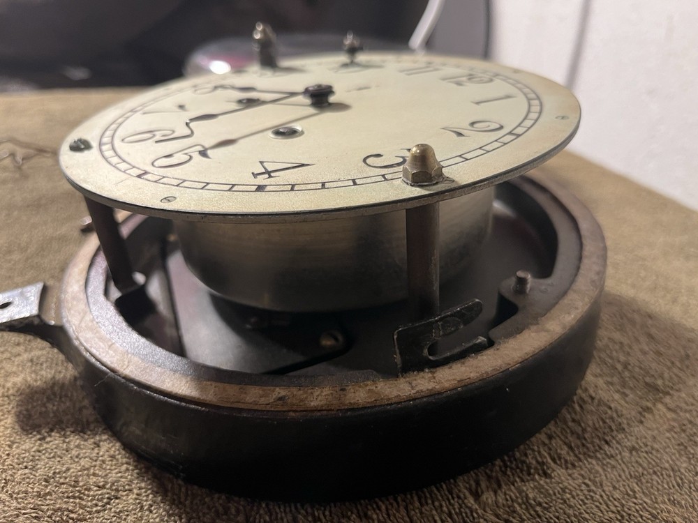 Vintage General Electric CS-9 Ship's Clock. Working & In Great Condition.
