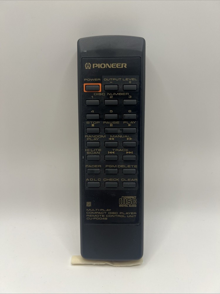 Pioneer remote control model CU-PD048