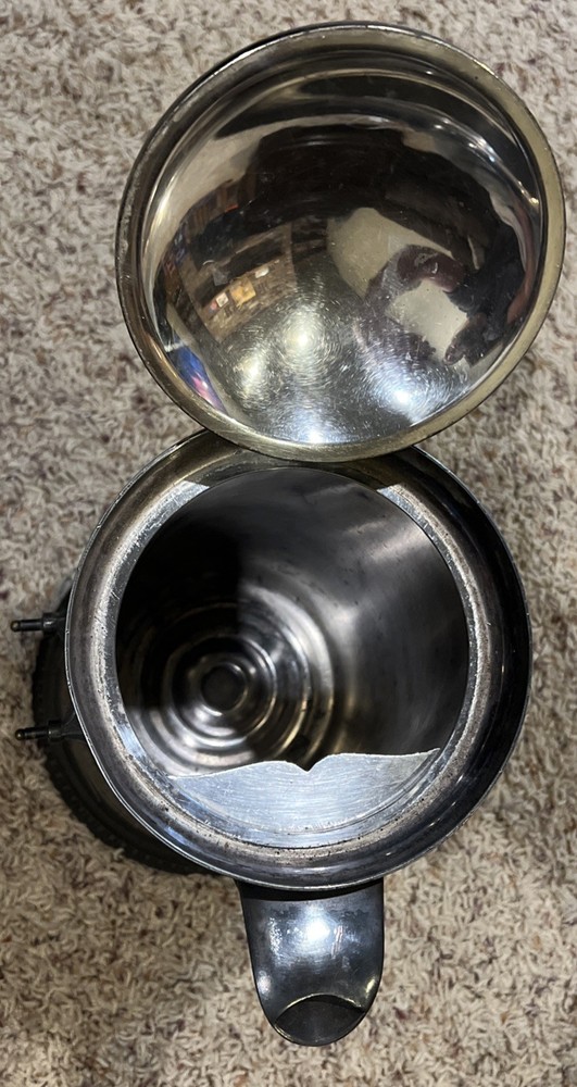 Antique Wilcox Silver Plate Water Pitcher