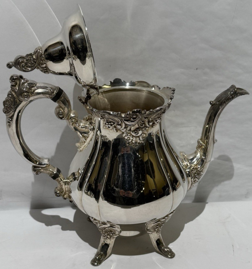 Baroque by Wallace Tea/Coffee Set with Tray