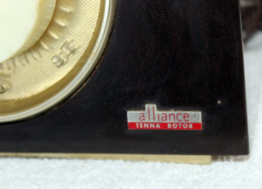 Alliance U-100 Tenna Rotor ~ Bakelite Case ~ Nice Working ~ Video