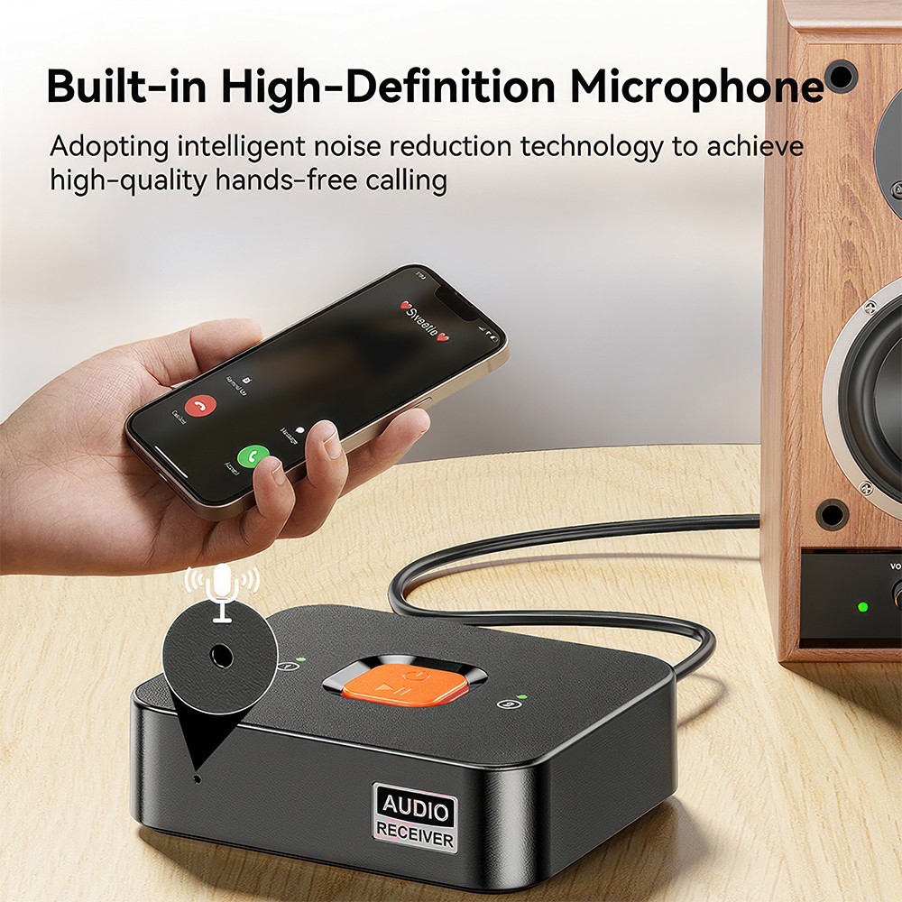 Bluetooth 6.0 Transmitter Receiver Transmitter Receiver Stereo Audio RCA Adapter