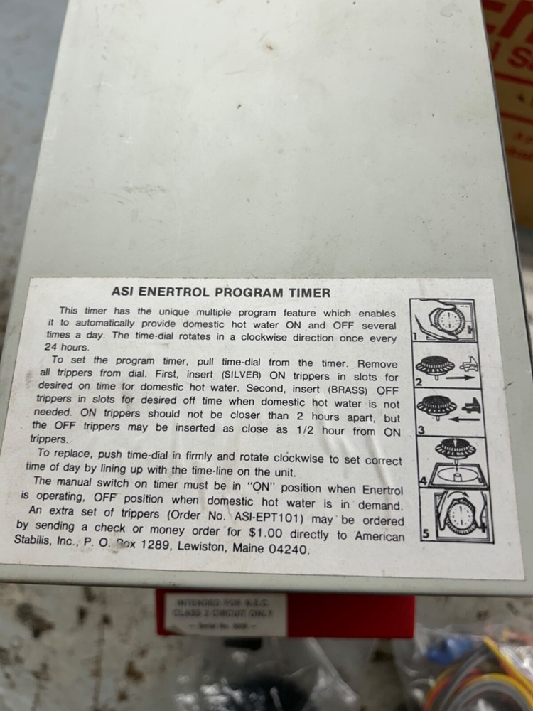 American Stabilis Enertrol HWDT-REV Solid State Fuel System Control