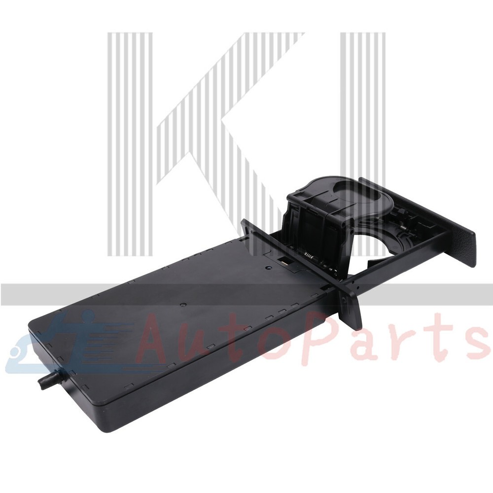 Front Pair Retractable Cup Holder Driver & Passenger Side For BMW 5-Series