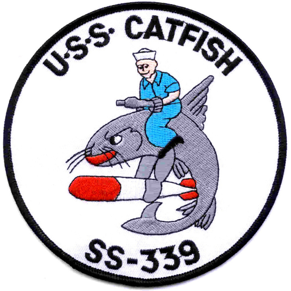 SS-339 USS Catfish Patch - Version B