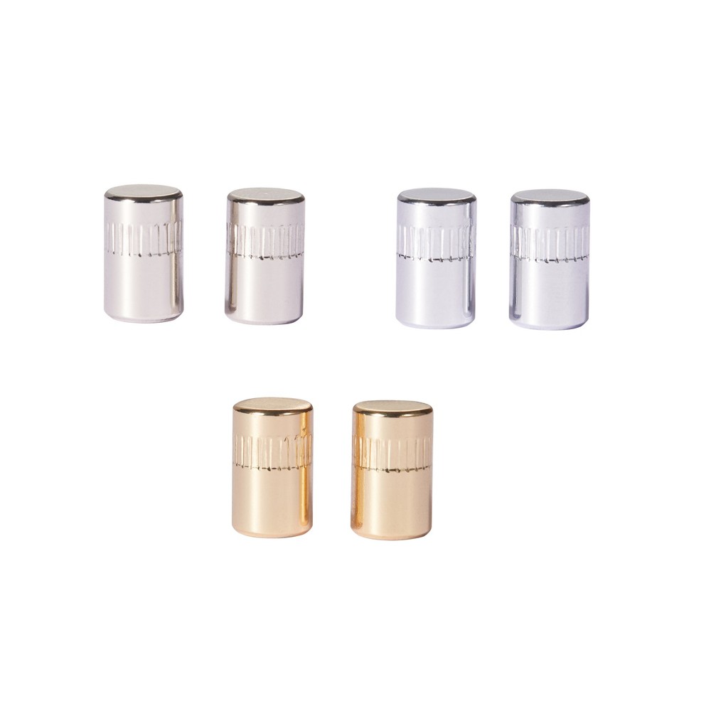 2-Pack Metric/USA Thread Gretsch Style Brass Toggle Switch Tip Switch Knob Cap