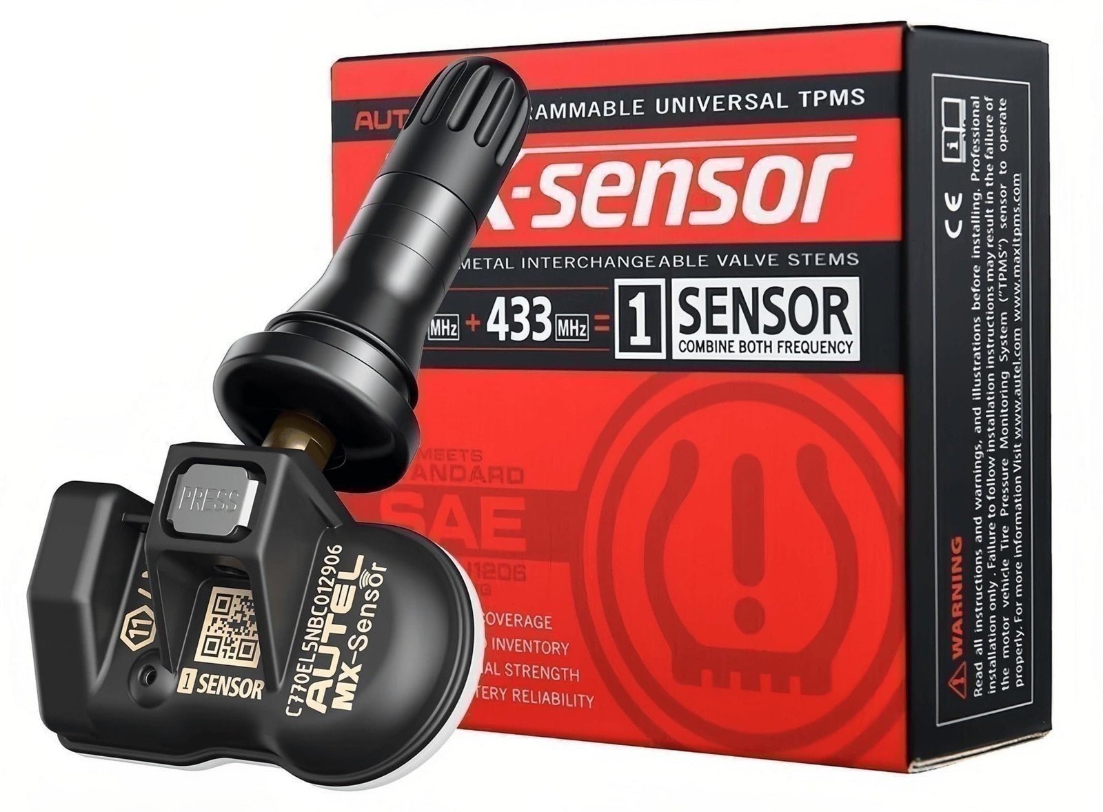 Autel ITS600Pro Maxi TPMS diagnostic tool and 80 MX1 TPMS Sensors