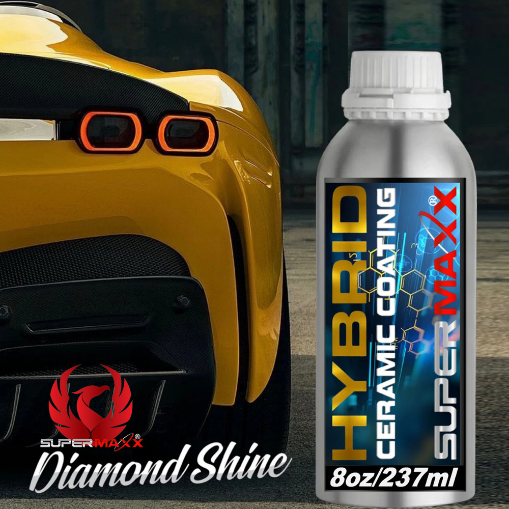 SUPERMAXX CERAMIC CAR COATING ADVANCED TRICURE TECHNOLOGY POLYSILAZANE - 8 OZ