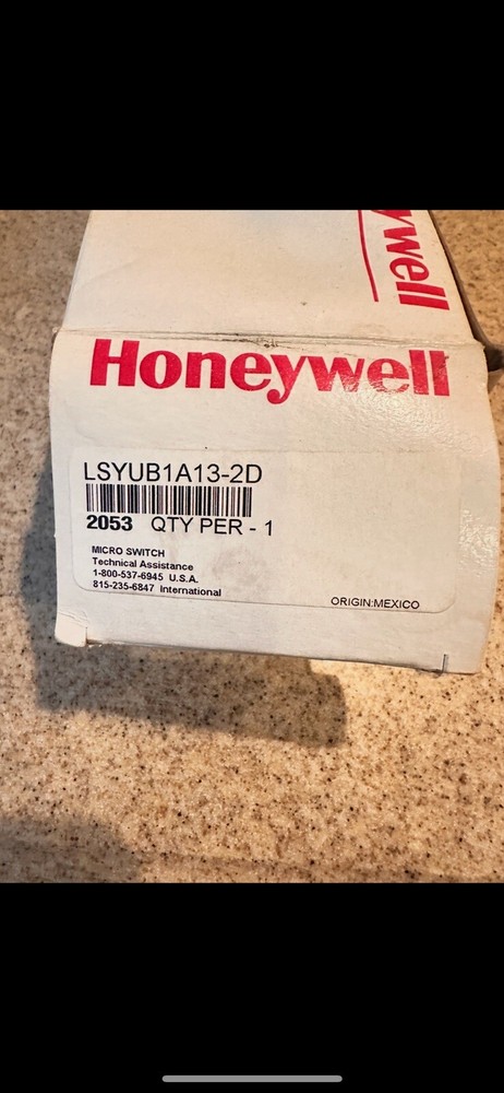 Honeywell Microswitch