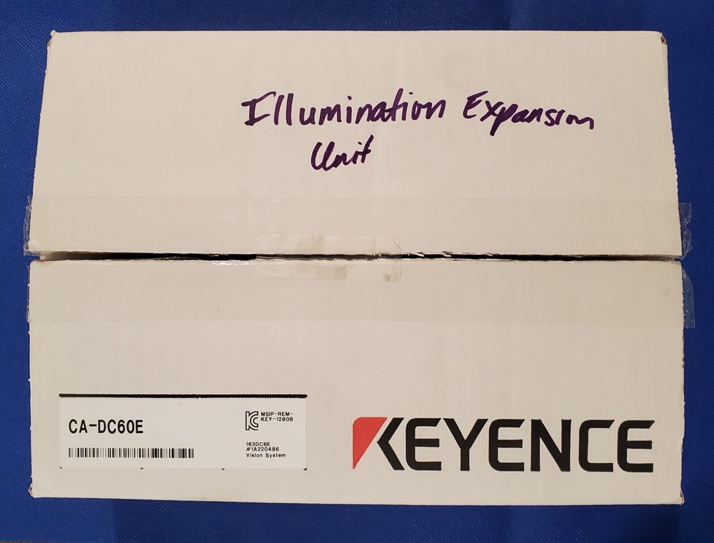 KEYENCE VISION SYSTEM KIT; INCLUDES CONTROLLER, CAMERA, LENS, SD CARD, CABLES