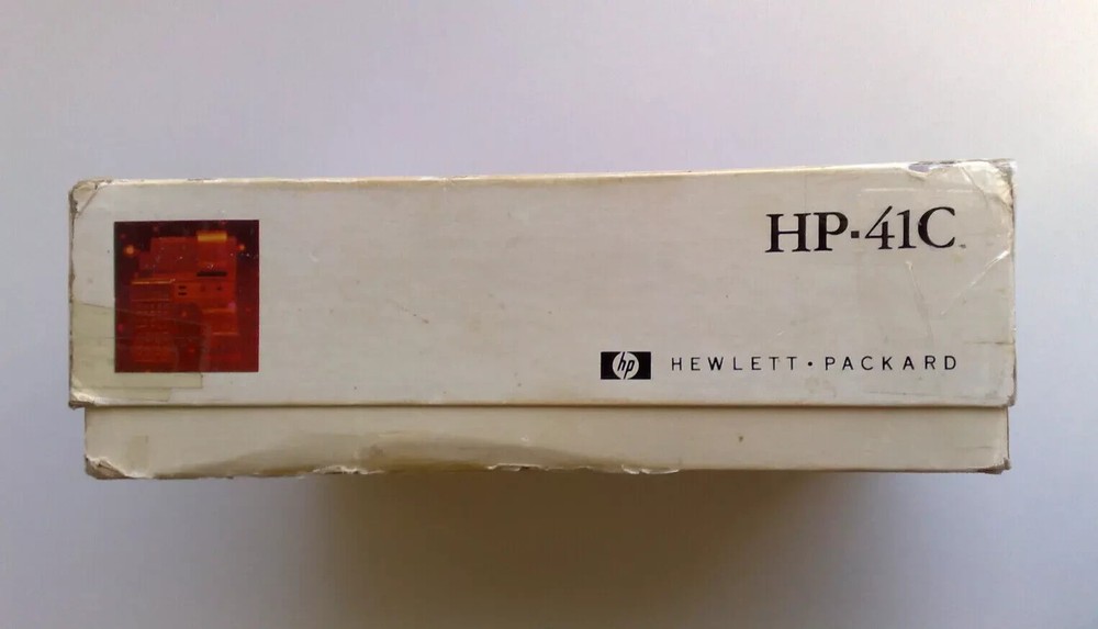 Original Box for Hewlett Packard HP 41C Calculator