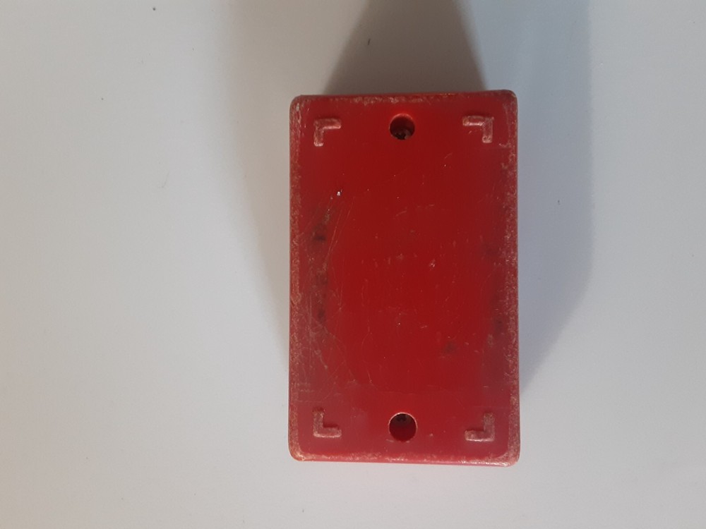 Vintage COMDAC Mini/Micro Electric Eraser – Red Housing – Rare Desktop Tool