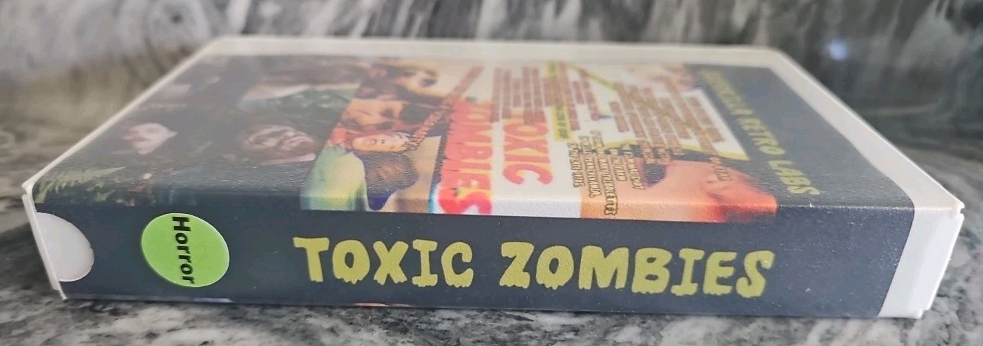 Toxic Zombies Vhs Video Nasty Horror 1980 AKA Blood Eaters Red Redneck Zombies