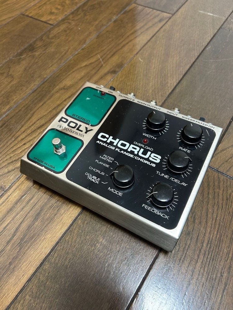 Electro-Harmonix Poly Chorus Chorus Flanger Modulation Electric Hamo Guitar