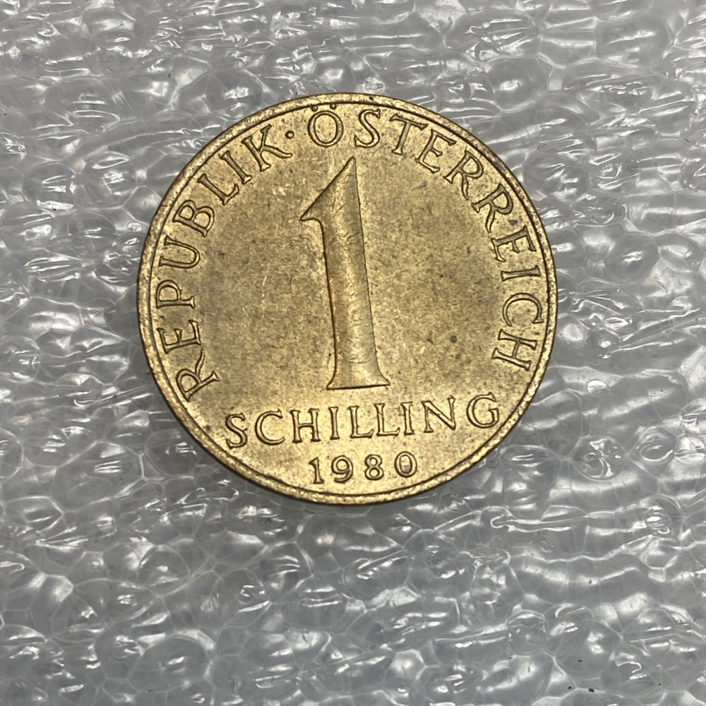 💚 AUSTRIA COIN 1 SCHILLING 1980