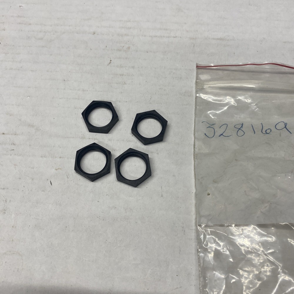 Four Evinrude Johnson Plastic  Nuts  328169   BB-334