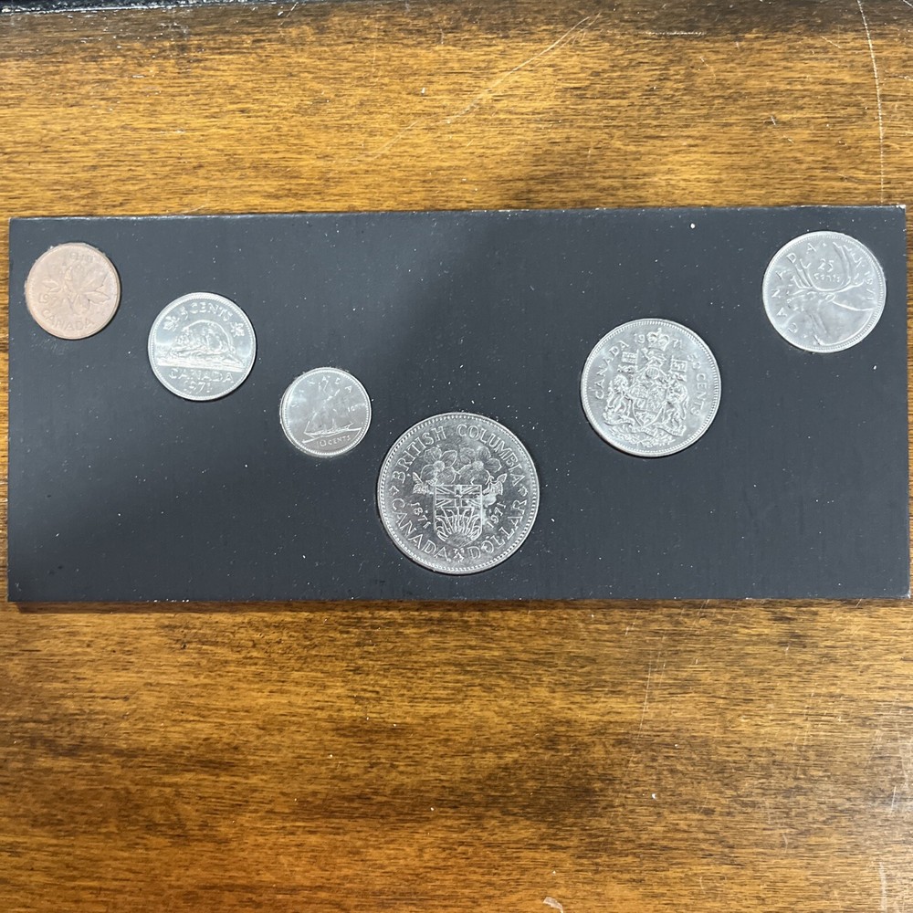 Canada 1971  Coin Set In Great Condition!