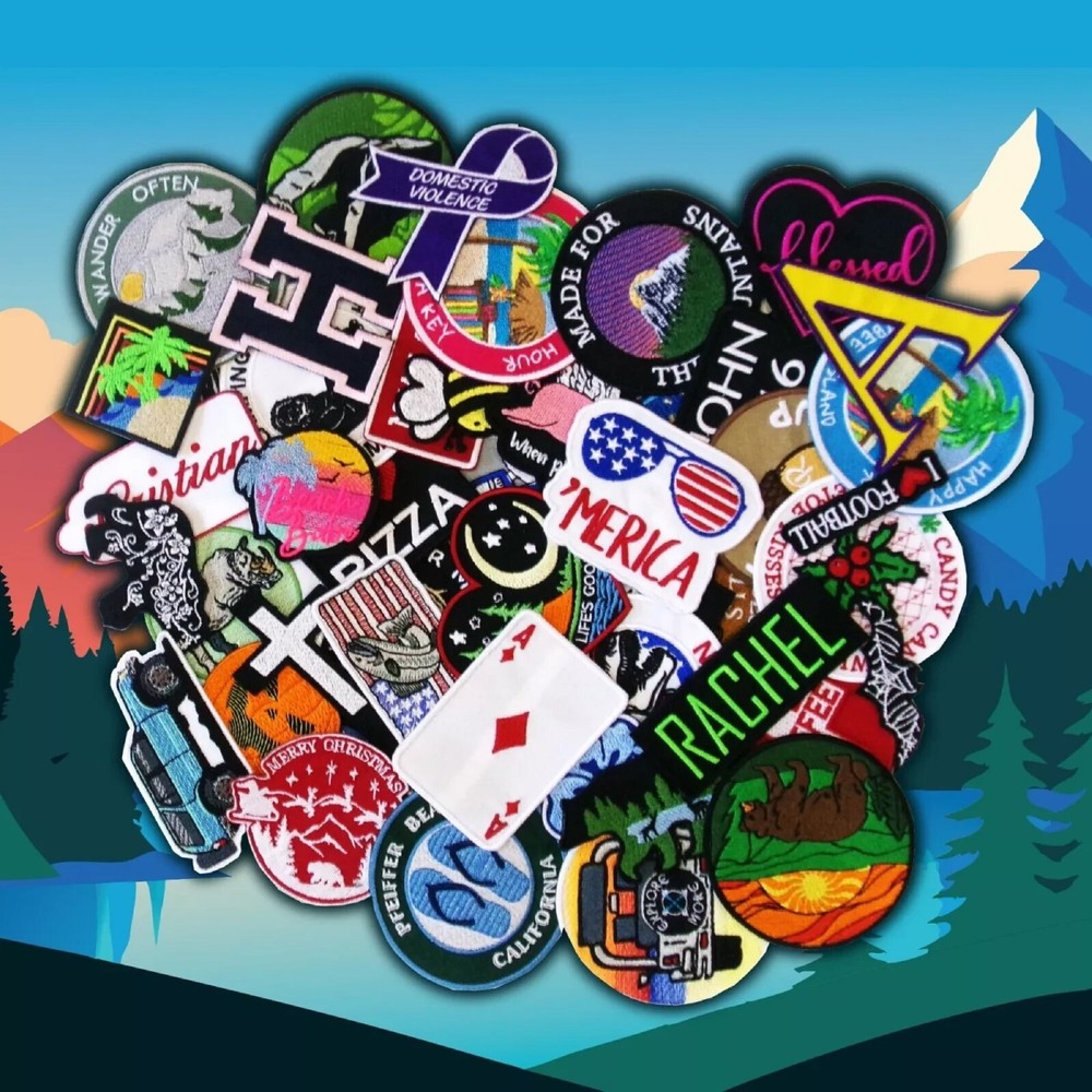 Custom Embroidered Personalized - Your Own Design Logo Image Patch 3 inch