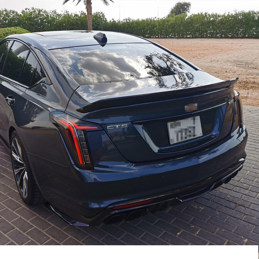 2X Rear Bumper Lip Diffuser Splitter Canard Protector For Cadillac Accessories