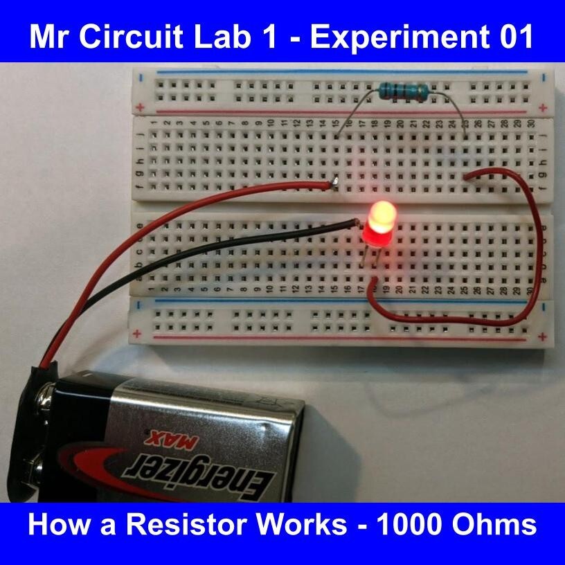 1101 Mr Circuit Home School Electronics Book and Lab for Beginners