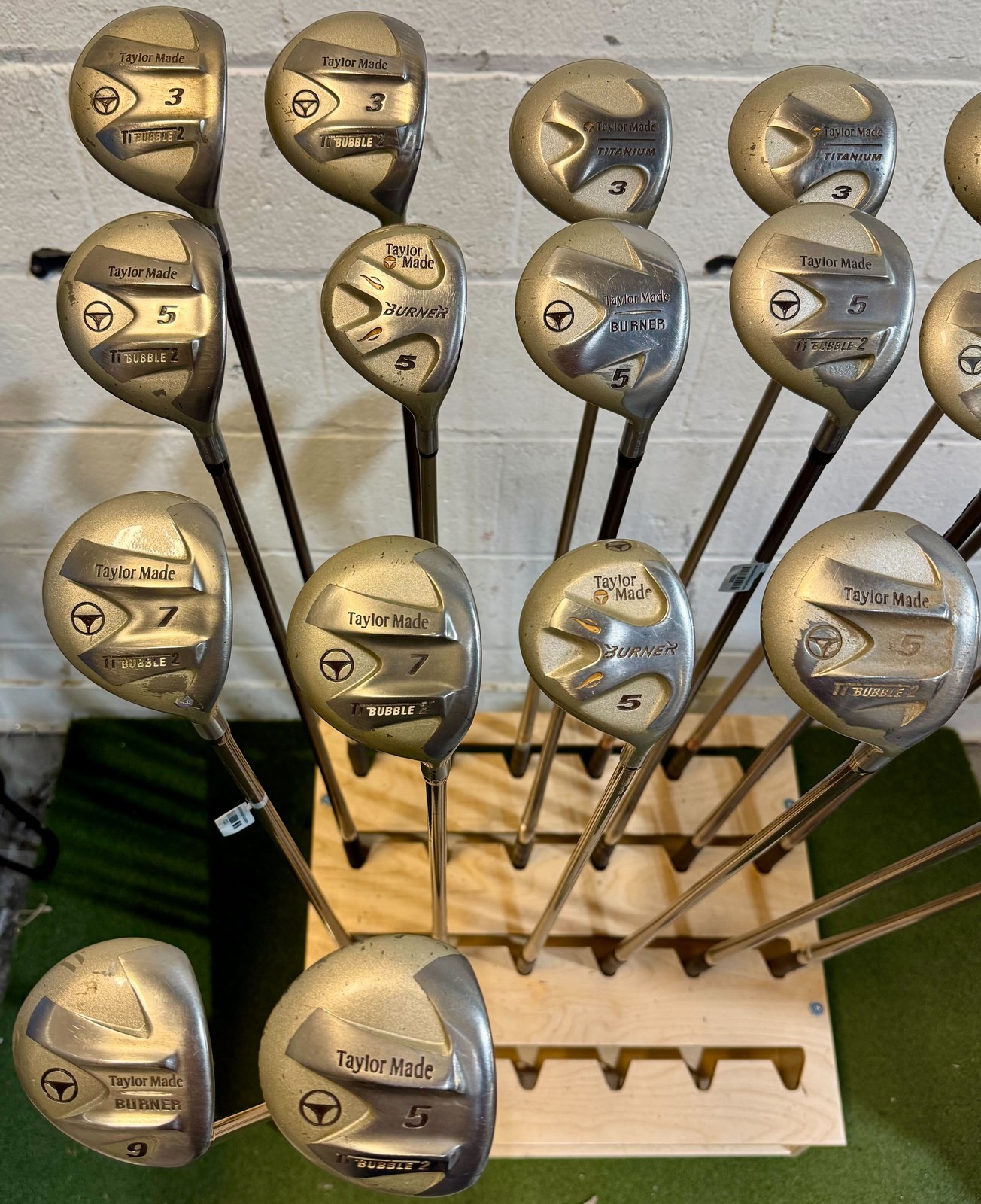 Wholesale Lot of 20 Golf Clubs - TaylorMade Fairway Woods