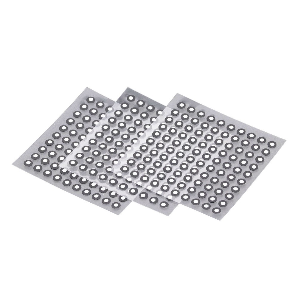3 Sheets 3D Scanning Reflective Reference Marking Point 3mm ID 6mm OD Accessory