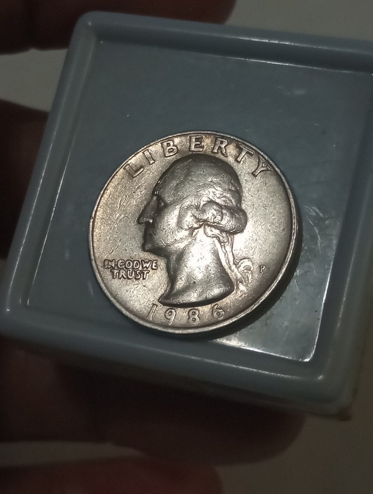1986 P. MINT WASHINGTON QUARTER