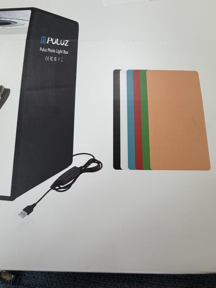 LIGHT BOX PULUZ 30cm FOLDABLE LED RING LIGHT STUDIO PHOTO STUDIO RING LIGHT NEW