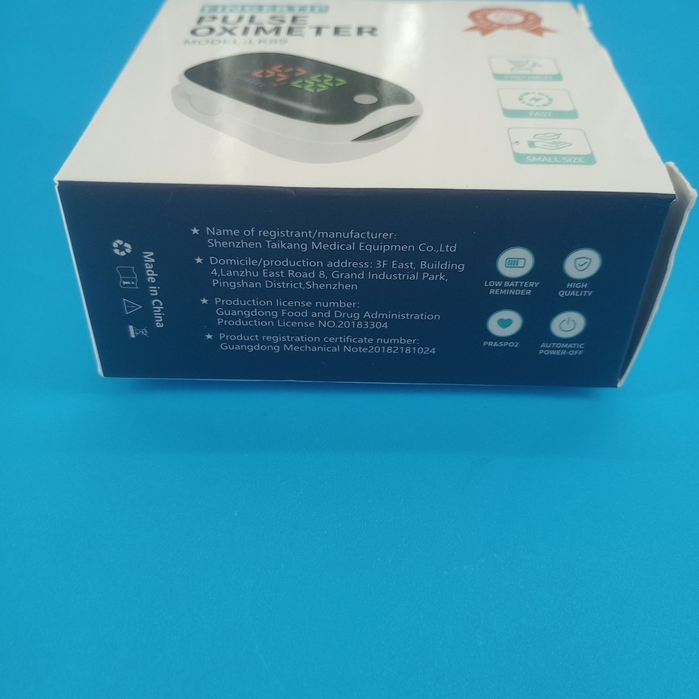 Finger Pulse Oximeter Model LK89