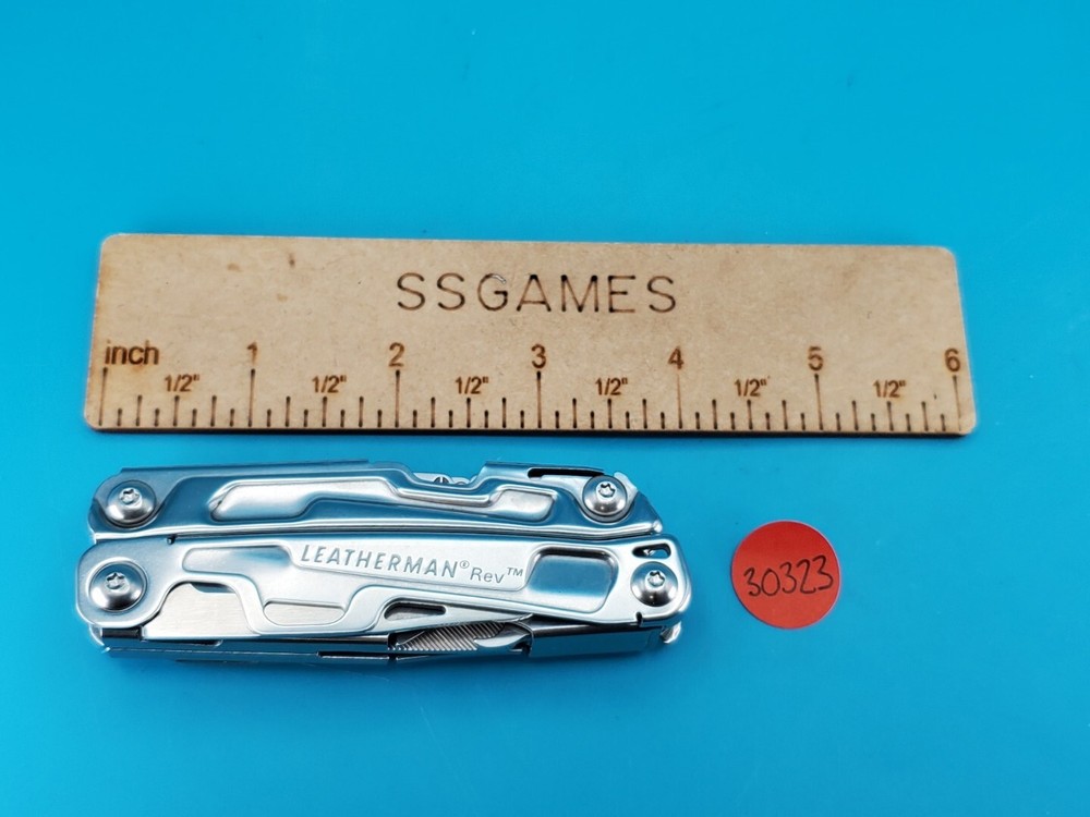 Leatherman Rev 3.8" Multi-Tool, Stainless!